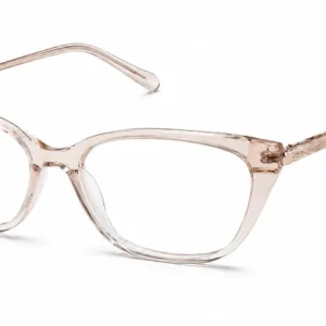 Armazon en acetato color niu con transparete