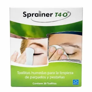 Toallas húmedas para limpieza de parpados y pestañas